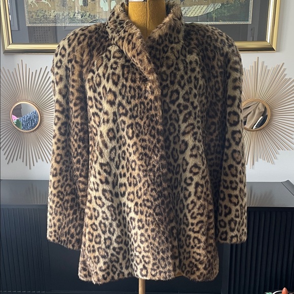 Holt Renfrew Jackets & Blazers - Holt Renfrew Faux Fur Swing Coat